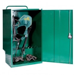 Malle de concours Mini Eco grise roues ecuries