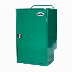 Malle de concours Mini Eco grise roues ecuries