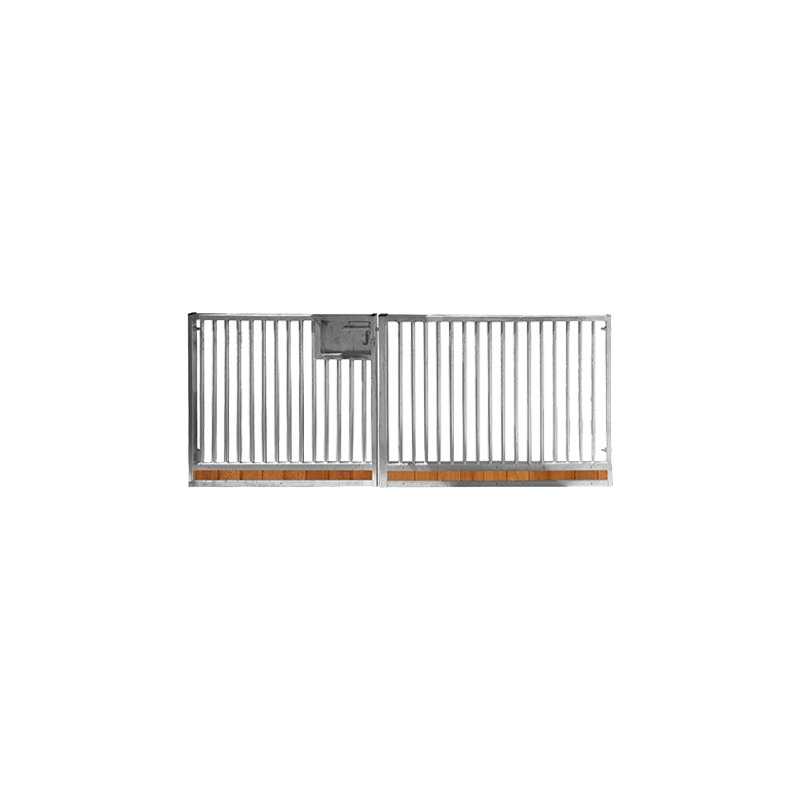 Façade poney galvanisée.