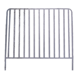 Grille de porte amovible avec pattes de fixation modèle Pro