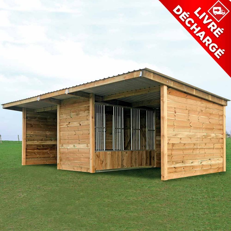 Abri + Nourrisseur Nutri Confort : Le Must Have de 32m2 ou 40m2