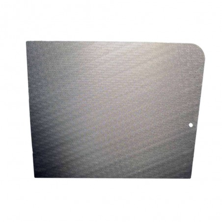 Cache noir pour grille de séparation de tête