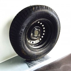 Kit roue de secours 185/65R14 avec support pour fourgon