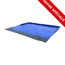 Rivière de concours avec réception caoutchouc