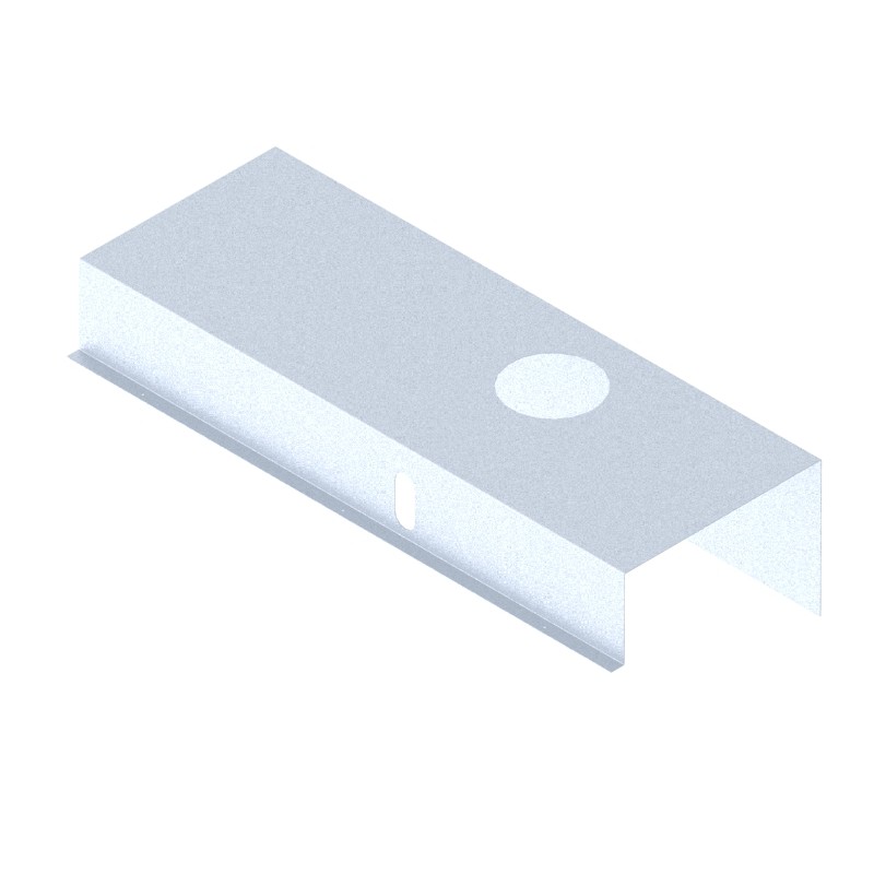 Cache galvanisé pour groupe hydraulique de benne