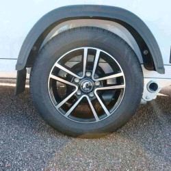 Roue seule 195/50 R13C jantes aluminium pour C1000 composite