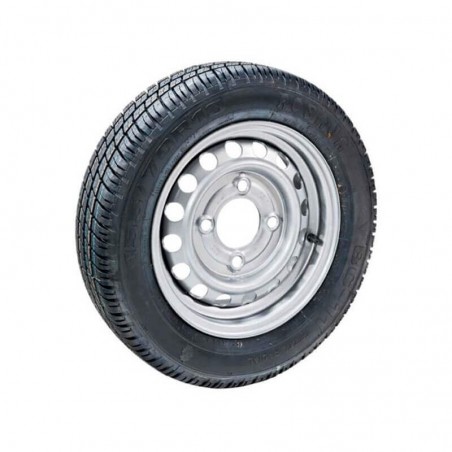 Roue seule 155/70 R12C pour C1000 aluminium  et  C2000