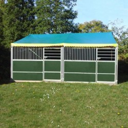 Reconditionné - Lot de 2 boxes démontables 3x3 m