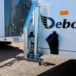 Béquille à bride pour fourgons