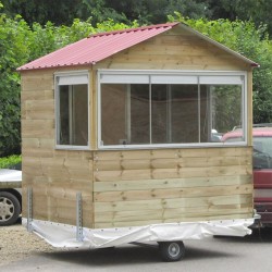 Cabane de jury mobile 2,40 m x 2,00 m