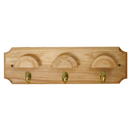 Support pour trois filets, en chêne