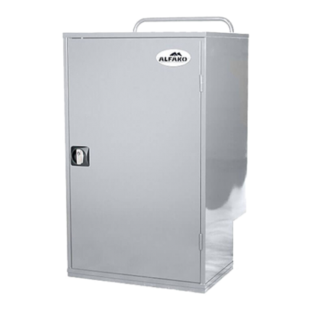 Malle de concours Mini Eco grise roues ecuries