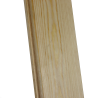 Planche basse type 40 rainurée et rabotée pin massif