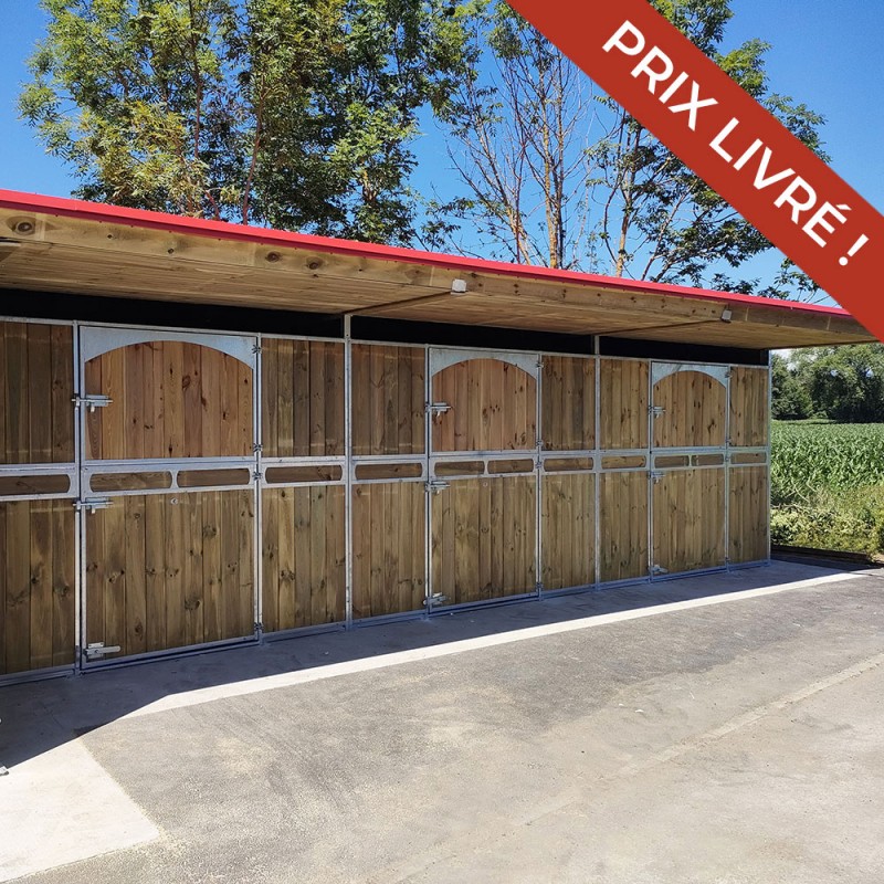 Lot de 3 boxes Liberté Haras, livraison comprise